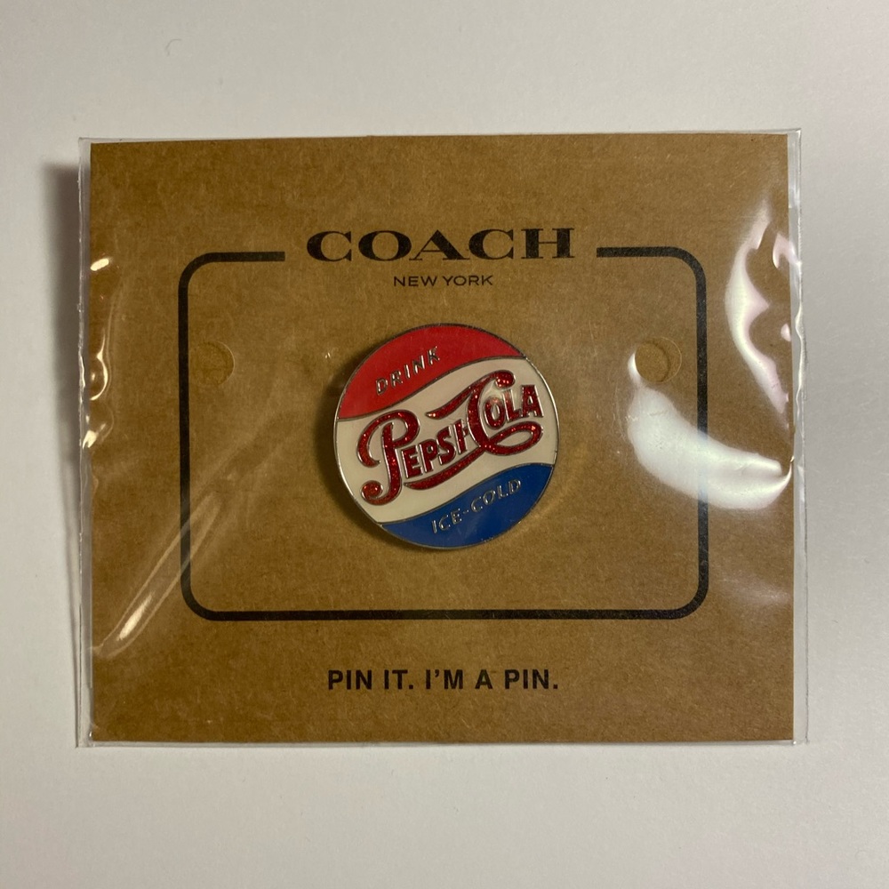 Coach Pepsi Cola Pin
